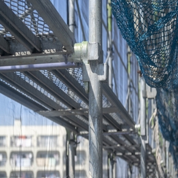 仮説足場・飛散防止ネット