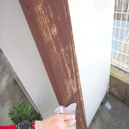 付帯部分の塗装